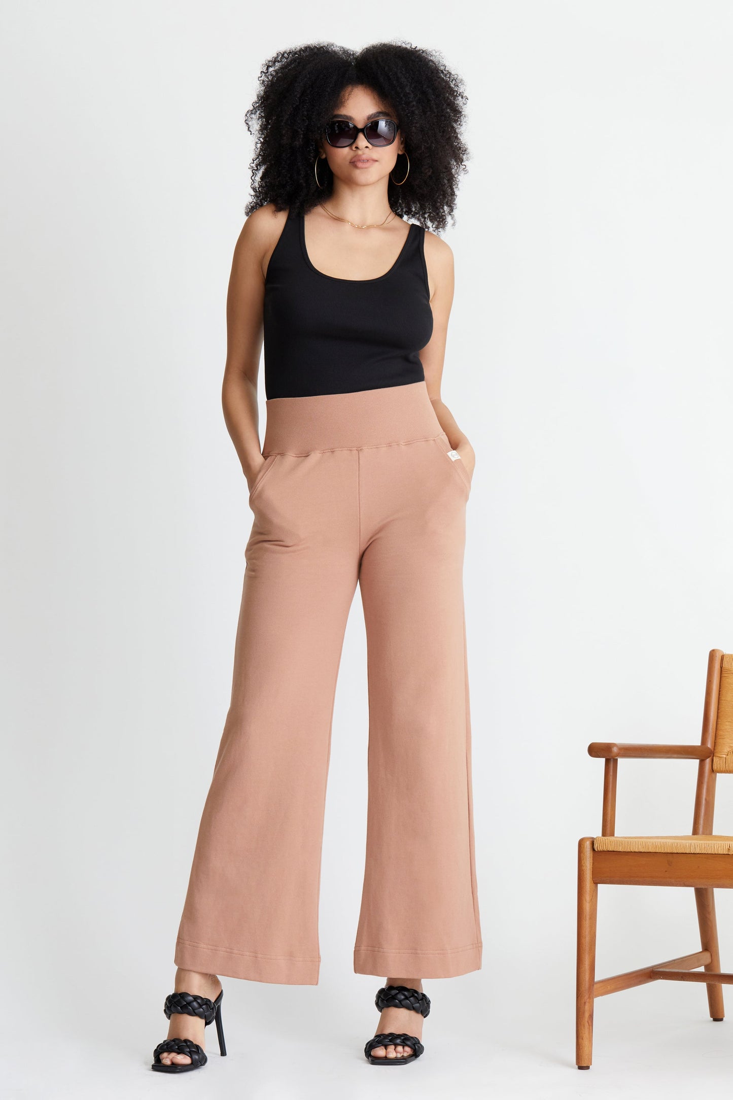 Drew Wide Leg Pant 🧡