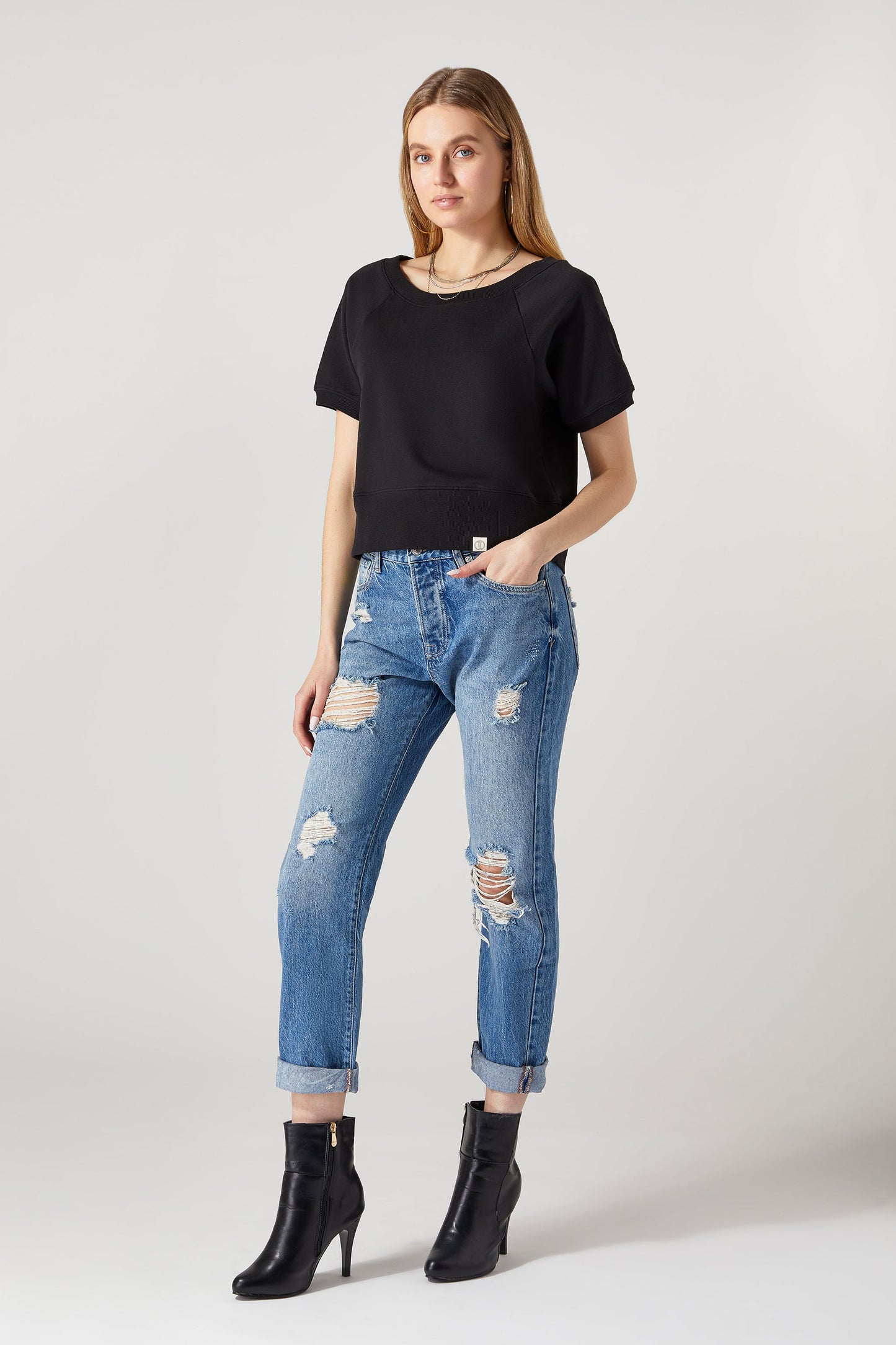 Tori Short Sleeve Sweatshirt 💚