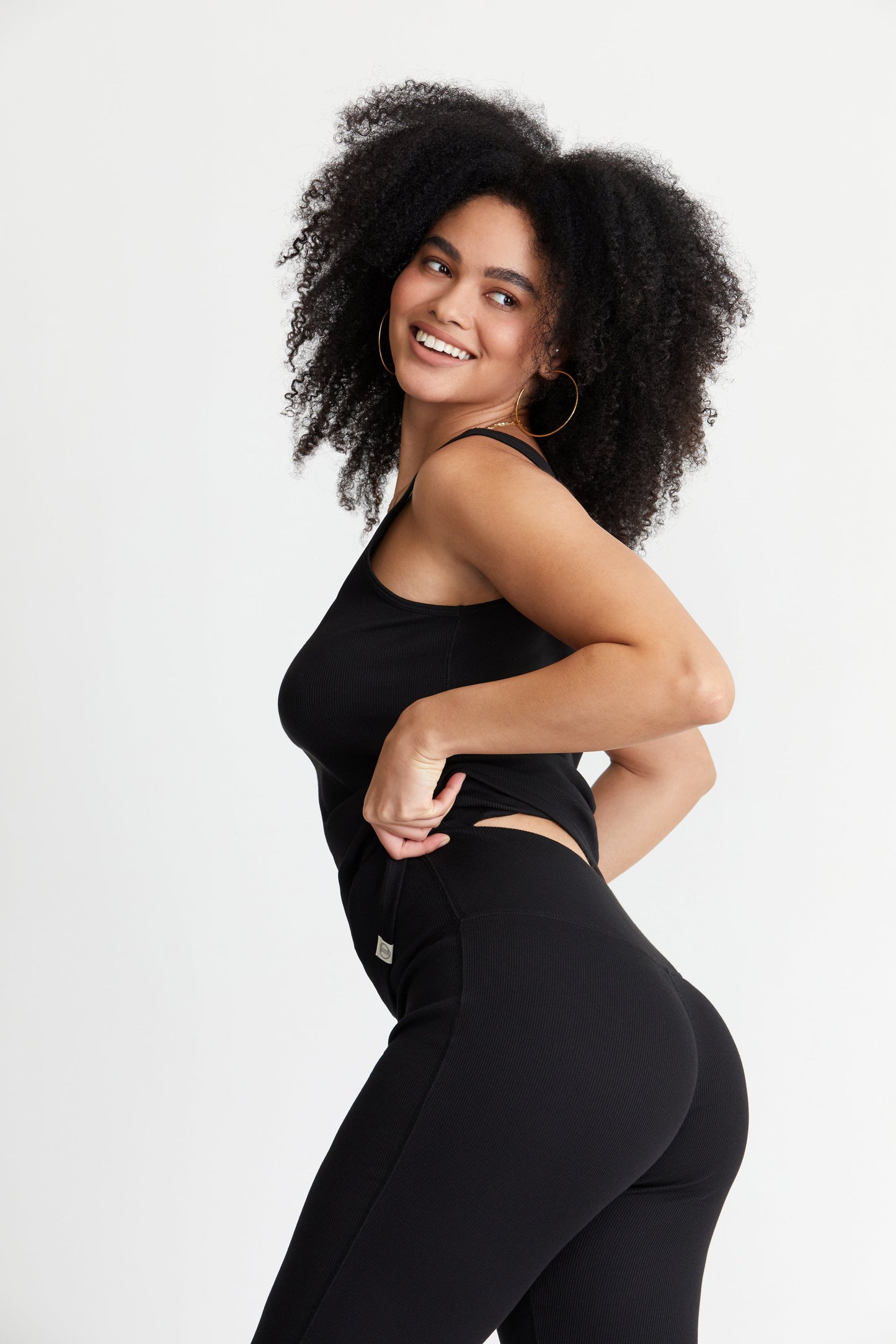 Pima Rib Knit L&L Legging 💜